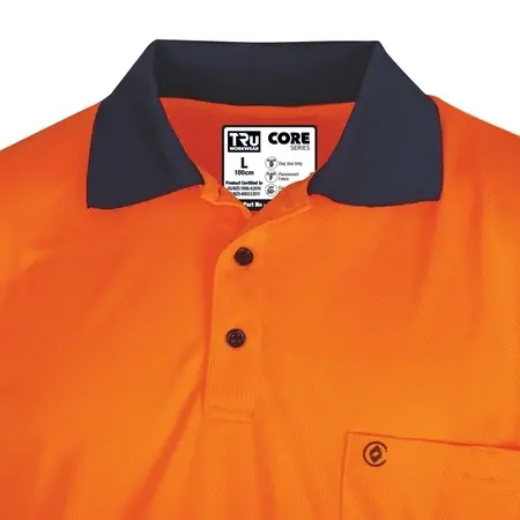 Picture of Tru Workwear, S/S Two Tone Polo